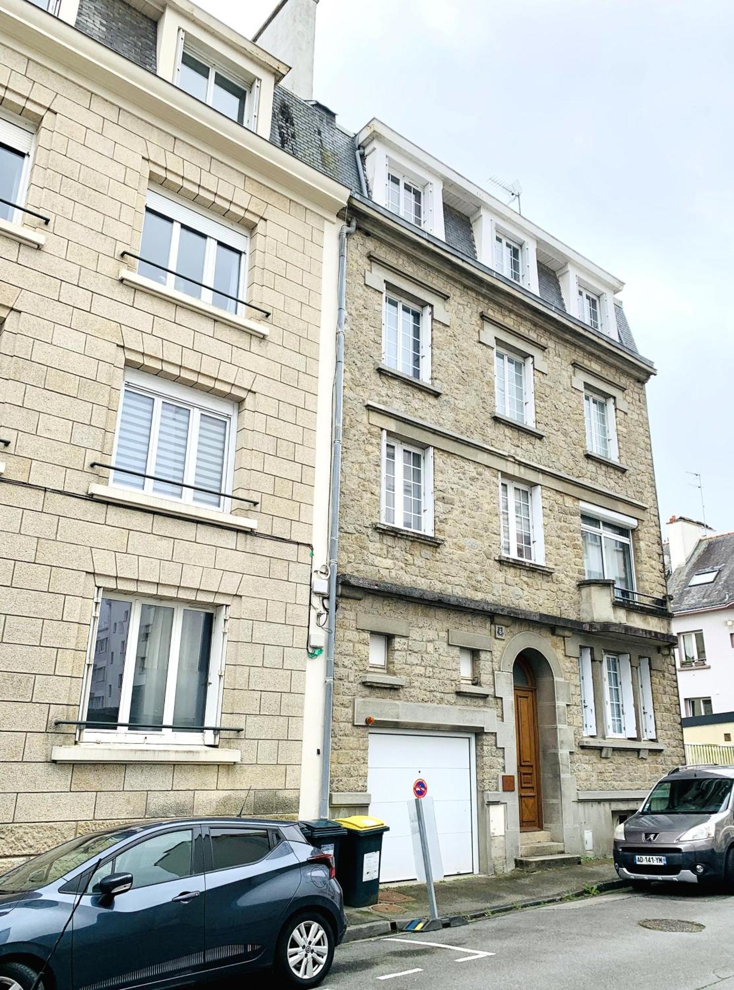 Appartement Cosy Au Coeur De Lorient - Residence Calme Bagian luar foto